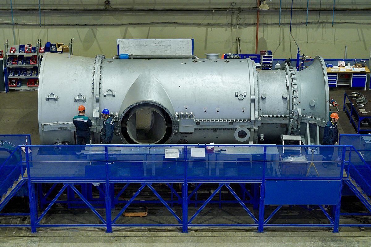 «Силовые машины» изготовили газовую турбину ГТЭ-170 для строительства Артемовской ТЭЦ-2