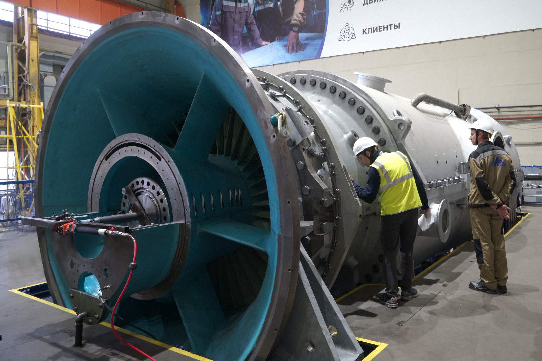 «Силовые машины» изготовили вторую газовую турбину ГТЭ-170 для строительства дубль-блоков ПГУ Каширской ГРЭС