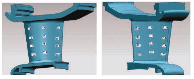 Анализ температурного состояния охлаждаемой лопатки турбины большой мощности при переходе от воздушного охлаждения к паровому